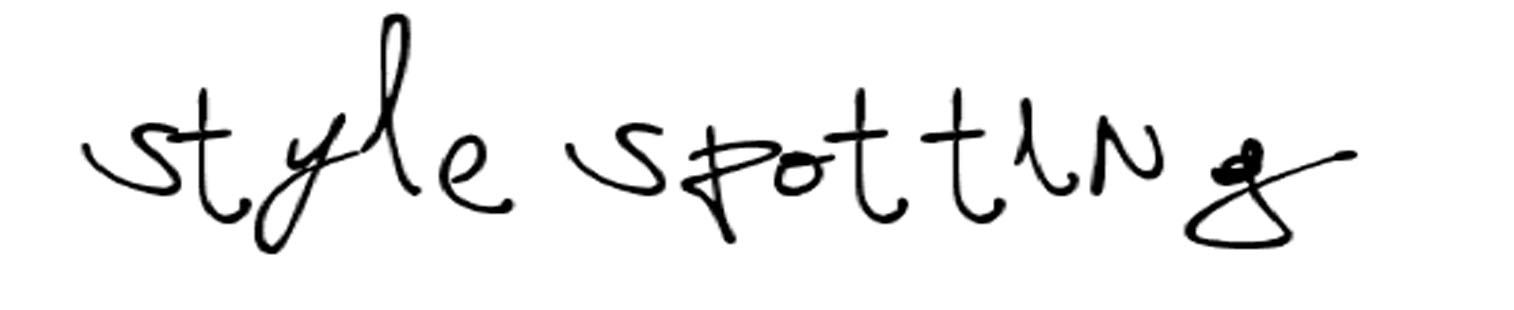 style spotting