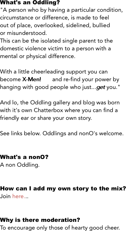 What's an Oddling?