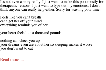 It's not even a story