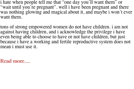 i hate when people tell