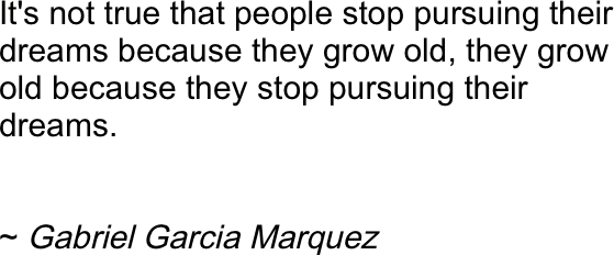 It's not true that people