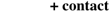 + contact