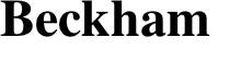 Beckham