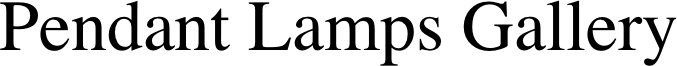 Pendant Lamps Gallery